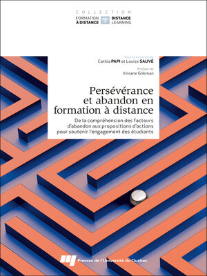 cover image of Persévérance et abandon en formation à distance